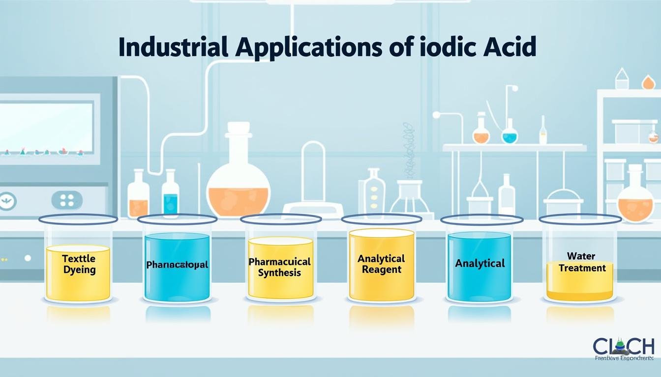 découvrez l'acide iodique : ses propriétés, ses dangers pour la santé et l'environnement, ainsi que ses principales utilisations en chimie et industrie.