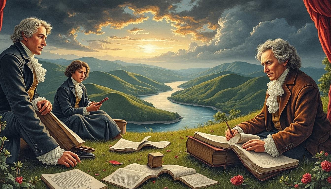 explorez la littérature romantique à travers 35 grands auteurs et leurs œuvres majeures. plongez dans leurs univers passionnés et découvrez les incontournables du romantisme !