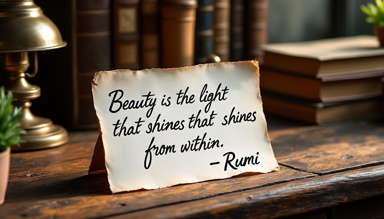 découvrez une sélection inspirante des plus belles citations de rumi sur la vie, l’amour, la mort et l’amitié. plongez dans la sagesse intemporelle de ce grand poète mystique pour illuminer votre quotidien.