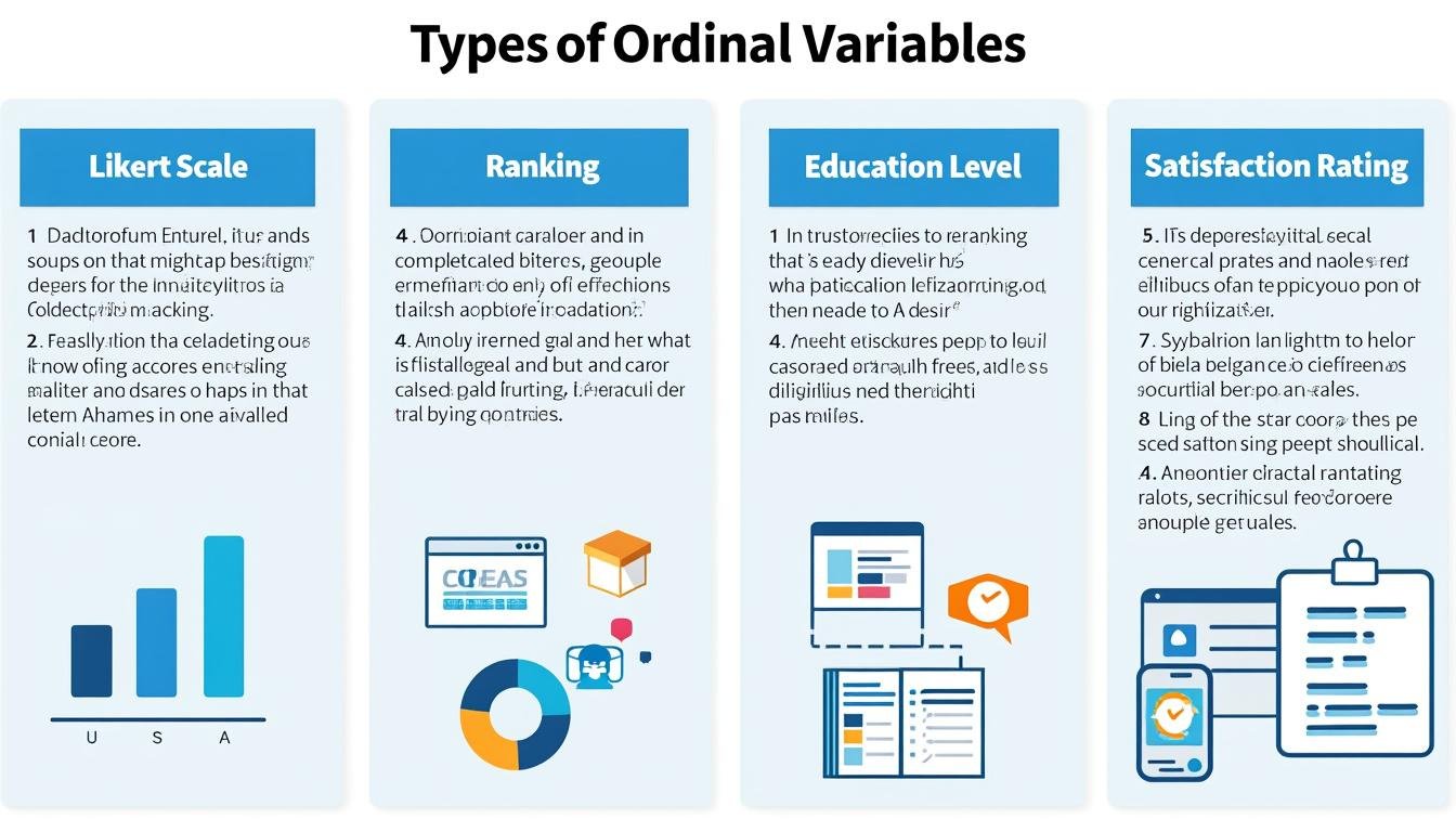 découvrez ce qu'est une variable ordinale : définition, principales caractéristiques, différents types et exemples concrets pour mieux comprendre son utilisation en statistiques et en analyse de données.