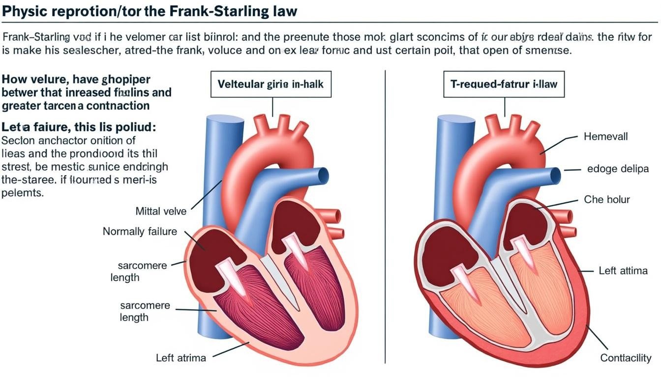 découvrez les concepts et principes essentiels de la loi de frank-starling. comprenez comment cette loi fondamentale régule la fonction cardiaque et son importance en physiologie.